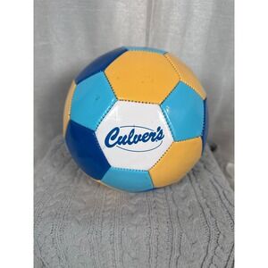 Culvers Soccer Ball Kids Play Ball Outdoor Game Fun Toy